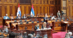 6 July 2021  Seventh Extraordinary Session of the National Assembly of the Republic of Serbia, 12th Legislature